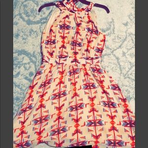 Francesca’s summer dress with great back cut out